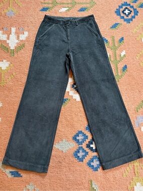 Poetry Women’s Wide Leg Cord Trouser Gray Size 8